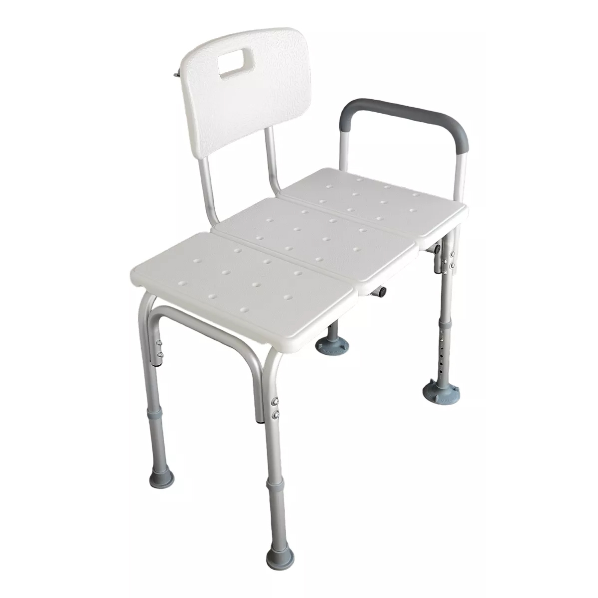 Genérico - Silla Piso De Ducha Aluminio Para Transferencia Baño Tina
