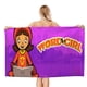 thumbnail image 1 of WordGirl Toalla de playa de secado rápido con diseño temático, regalo para mujeres y niñas, ideal para cumpleaños, fans, amantes de la música, uso en la playa o al aire libre, 78 × 180 cm, 1 of 6