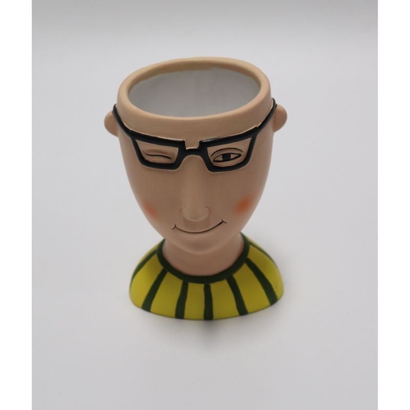 Expert Gardener - Macetero Circular Figura Hombre