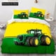 thumbnail image 1 of x1498 Bed SheetsFashion Tractor Kart Bedding Set Twin Duvet Cover Comforter Pillowcase Boys Girls Adults Bedroom 3-Piece Bedding Set (1 Duvet Cover + 2 Pillow Shams) nj1498, 1 of 5