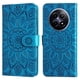 thumbnail image 3 of Funda tipo cartera FOXDOCK para Realme 13 5G , diseño girasol en relieve, cuero PU, cierre magnético, soporte y tarjetero, 3 of 5