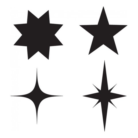 Rienda Libre Graphics - Decomural Star Childrens Set Ws-33172