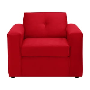 Bodevir - Sofa Vivo 1C Felpa 30 Rojo
