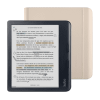 Rakuten Kobo - Lector E Reader Kobo Libra Colour Negro Con Funda Beige