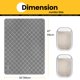 thumbnail image 2 of Alfombrilla de arena para gatos Conlun Liter Tramping, 120 x 90 cm, PVC, impermeable, 2 of 8