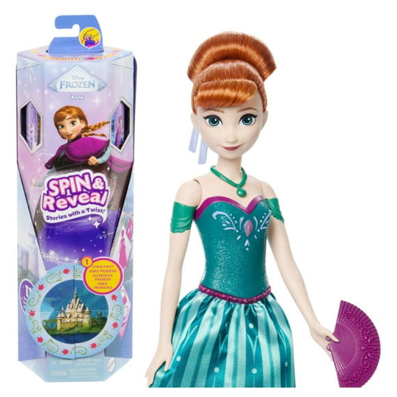 Disney Frozen Muñeca Spin Reveal Anna