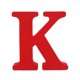thumbnail image 4 of adornos de decoración de letras inglesas de madera roja para fiesta k, 4 of 5
