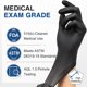 thumbnail image 2 of Guantes Protectores Schneider de Nitrilo Negro 100 unidades Talla Grande, 2 of 6