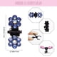 thumbnail image 5 of Pinzas para el cabello, 16 piezas de mini pinzas para el cabello con diamantes de imitación y flores, pinzas para el cabello brillantes, pinzas pequeñas con diseño de Bling Bling, para mujeres y niñas, 5 of 8
