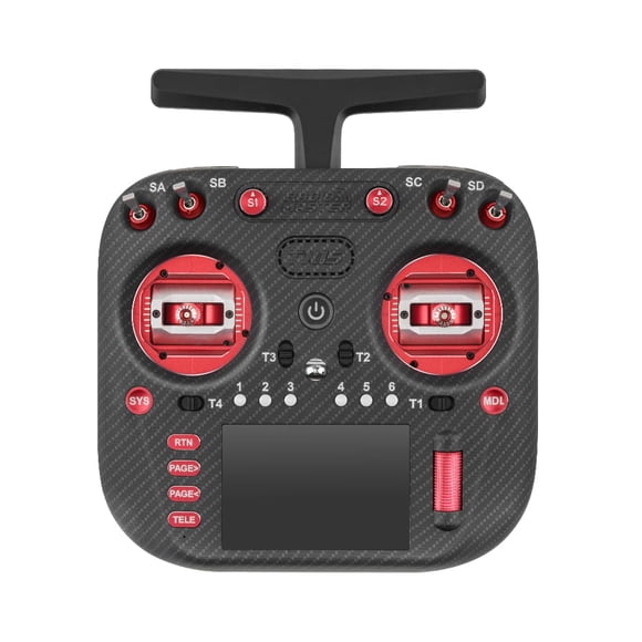 Controlador de radio RADIOMASTER TX15 Max ExpressLRS rojo