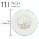 thumbnail image 3 of Platos llanos Certified International Ocean View 28 cm juego de 4, 3 of 6