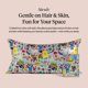 thumbnail image 2 of Funda de almohada Kitsch Lisa Frank Satín – Mundo Fantástico, 2 of 8