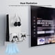 thumbnail image 3 of Soporte de pared con estación de carga compatible con PS5 y PS5 Slim, cargador de pared de carga rápida para controladores DualSense y Edge, 3 of 10