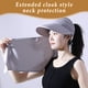 thumbnail image 3 of Sombrero de protección solar para mujer, máscara facial de verano, velo, ciclismo, coche eléctrico, sombrero para el sol al aire libre, protección UV, sombrero parasol., 3 of 5