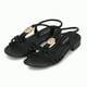 thumbnail image 3 of Sandalia Mujer Negro/Dorado Taila 87 Piccadilly, 3 of 3