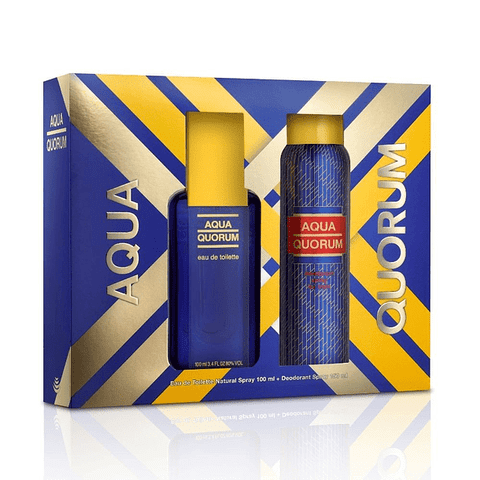 Antonio Pug - Perfume Aqua Quorum Hombre Edt 100 Ml Estuche