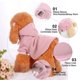 thumbnail image 4 of Sudadera con Capucha para Perros Ropa de Primavera/Otoño/Invierno Abrigo Cálido para Perros Pequeños y Medianos Rosa L, 4 of 7