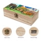 thumbnail image 3 of Leo, Guardián de la Vida Silvestre Caja Organizadora de Madera Rústica - Caja Decorativa Multifuncional para Escritorio, Hogar, Oficina, Joyas y Manualidades, 3 of 6