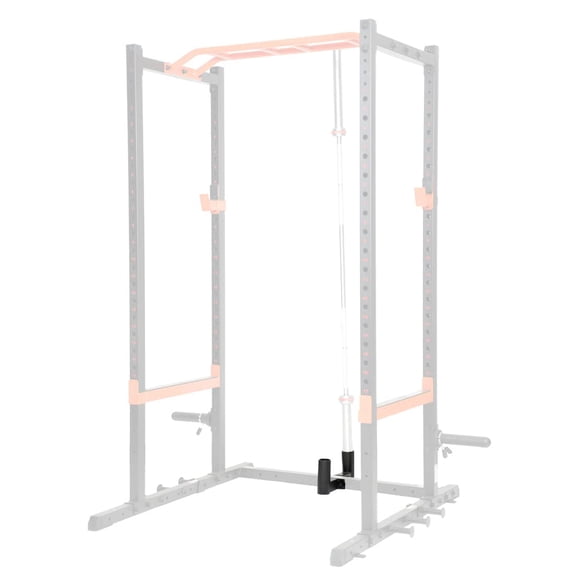 Soporte para barra Sunny Health & Fitness para racks de potencia