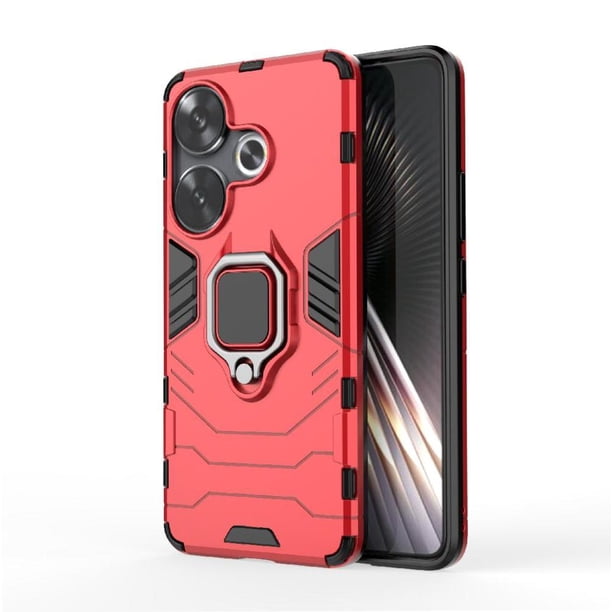 FOXDOCK Funda Antigolpes para Xiaomi POCO F6 – Protección Total con Soporte y Diseño Robusto