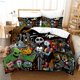 thumbnail image 1 of New Nightmare Before Christmas Duvet Cover With Pillow Cover Bed Set Jack And Sally 3D Skull Christmas Bedding Set Bedroom Decor Bed Sheets, 1 of 5