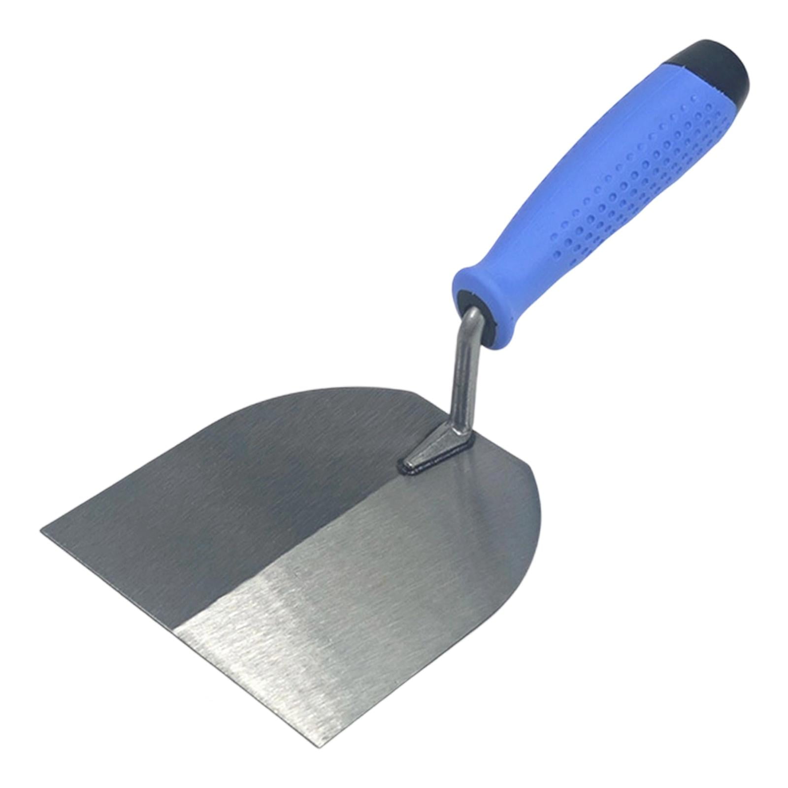 Magideal - Llana De Albañilería De Cabeza Plana Ancha De Acero Al Carbono De 25,4 Cm X 12,7 Cm X 12,7 Cm, Llana Multifuncional Para Colocar Ladrillos Y Llana Par