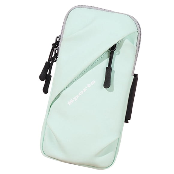 Brazalete Para Teléfono Bolsa Soporte Para Teléfono Móvil Pulsera Para Teléfono Para Correr Deporte Caminar Verde Claro