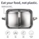 thumbnail image 3 of Caja Bento Bambaw 800 ml Lunchera de Acero Inoxidable a Prueba de Fugas, 3 of 7