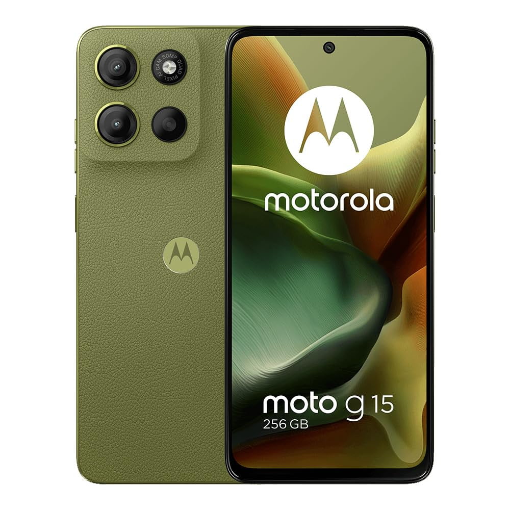 Smartphone Motorola Moto G15 4g Lte Xt2521-2 De 4 Gb+256 Gb, Verde