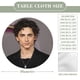 thumbnail image 2 of Timothée-theme Fitted Round Tablecloths Elastic Edged Table Covers Waterproof Table Cloth for Kitchen Holiday Party Tables Decor 150cm, 2 of 6