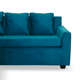 thumbnail image 4 of Seccional Lucca 3 Cuerpos Tela Velvet Azul Petroleo, 4 of 4
