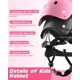 thumbnail image 2 of Juego de cascos de bicicleta para niños DARME, ajustables de 3 a 10 años con almohadillas, 2 of 7