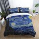thumbnail image 1 of Game Style Forest Animal Train Flower Flag Quilt Duvet Cover Set3-Piece Bedding Set, 1 of 5