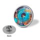 thumbnail image 3 of Annie y Carola-Theme Round Button Badge: Premium Metal Construction, Ideal for High-End Events 2.8 cm, 3 of 6