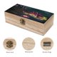 thumbnail image 3 of Motel Transilvania Caja Organizadora de Madera Rústica - Caja Decorativa Multifuncional para Escritorio, Hogar, Oficina, Joyas y Manualidades, 3 of 6