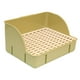 thumbnail image 3 of Caja Esquinera para Conejo Bandeja de Arena con Rejilla Extraíble Material PP Resistente Fácil de Limpiar Apta para Entrenamiento de Animales Pequeños malla de pp verde, 3 of 5
