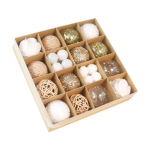 Bothyi - 30 Piezas De Adornos Para Árboles De Navidad, Regalo De Decoración Navideña Para Restaurante, Hotel, Oficina, Champán