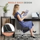 thumbnail image 2 of Silla de oficina DUMOS Comfy Rolling Swivel Task Graphite, 2 of 8