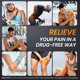 thumbnail image 2 of Estimulador muscular TENS AVCOO de 24 modos con pantalla a color, 2 of 8