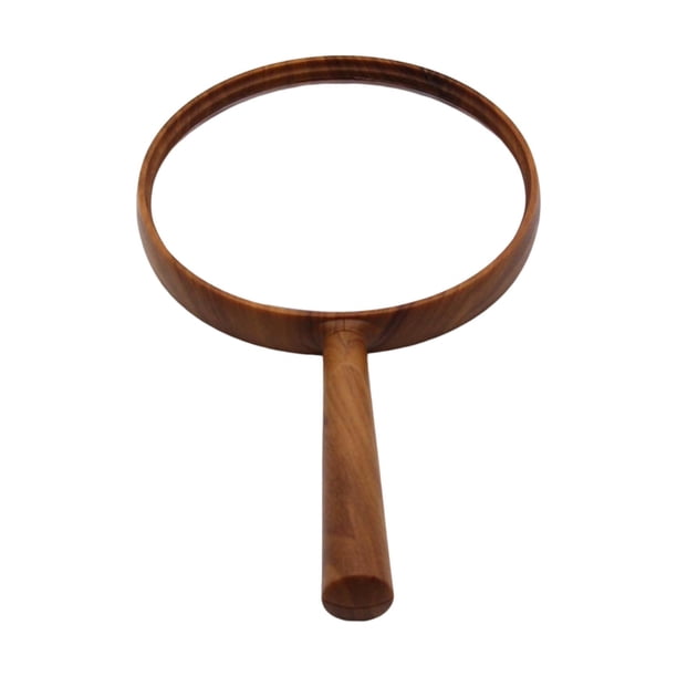 Lupa de lectura de mano con mango para personas mayores y niños que inspeccionan el libro de joyería Exploración de la naturaleza Observación 110 mm