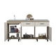 thumbnail image 3 of Mueble Base Cocina 3 Puertas 2 Cajones Fm-003E Beige Y Café Claro, 3 of 11