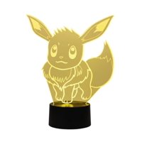 Lampara Ilusion 3D Evee De 7 Colores, Base Touch