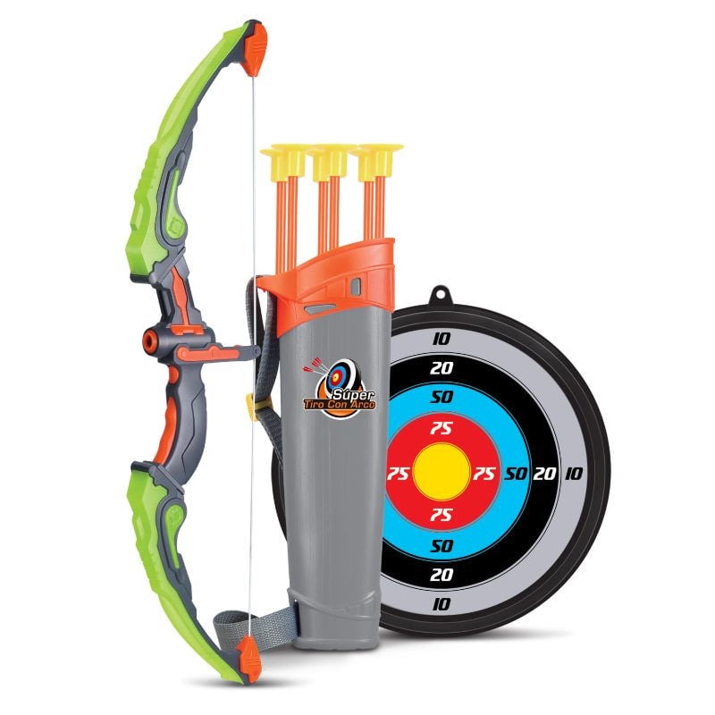 Athletic Works - Juego Tiro Con Arco Luminoso Y 6 Flechas.