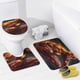 thumbnail image 4 of Hombre Flash Flashman theme 4 piece Shower Curtain Set With Rugs Waterproof Bathroom Decor Set Includes Bath Mat U shaped Rug Toilet Lid Cover And Curtain With Hooks, 4 of 6