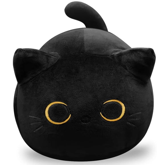 Peluche Gato Negro CHNBF 45x29x25 cm Almohada Suave