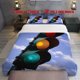 thumbnail image 1 of A 3pcs bedding Featuring a Traffic Light Theme with a Yellow Light Indicating a Stop Signal Includes a Duvet Cover And Two Pillowcases, 1 of 5