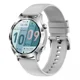 thumbnail image 1 of Reloj inteligente, notificaciones, WhatsApp, Messenger, respuestas a redes sociales, llamadas Bluetooth, fondo de pantalla intercambiable, plata, deportivo, frecuencia cardíaca, aleación, IPS, música., 1 of 5