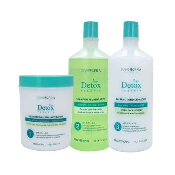 Kit Grande Detox Terapia GranKéra Profissional