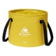 thumbnail image 3 of Contenedor De Agua Al Aire Libre Cubo De Hielo Multifuncional Redondo Para Acampar Senderismo 20L Amarillo, 3 of 5