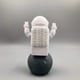 thumbnail image 3 of Astronaut Figurine Statue, Silver White Space Decor Ornament, 3 of 3